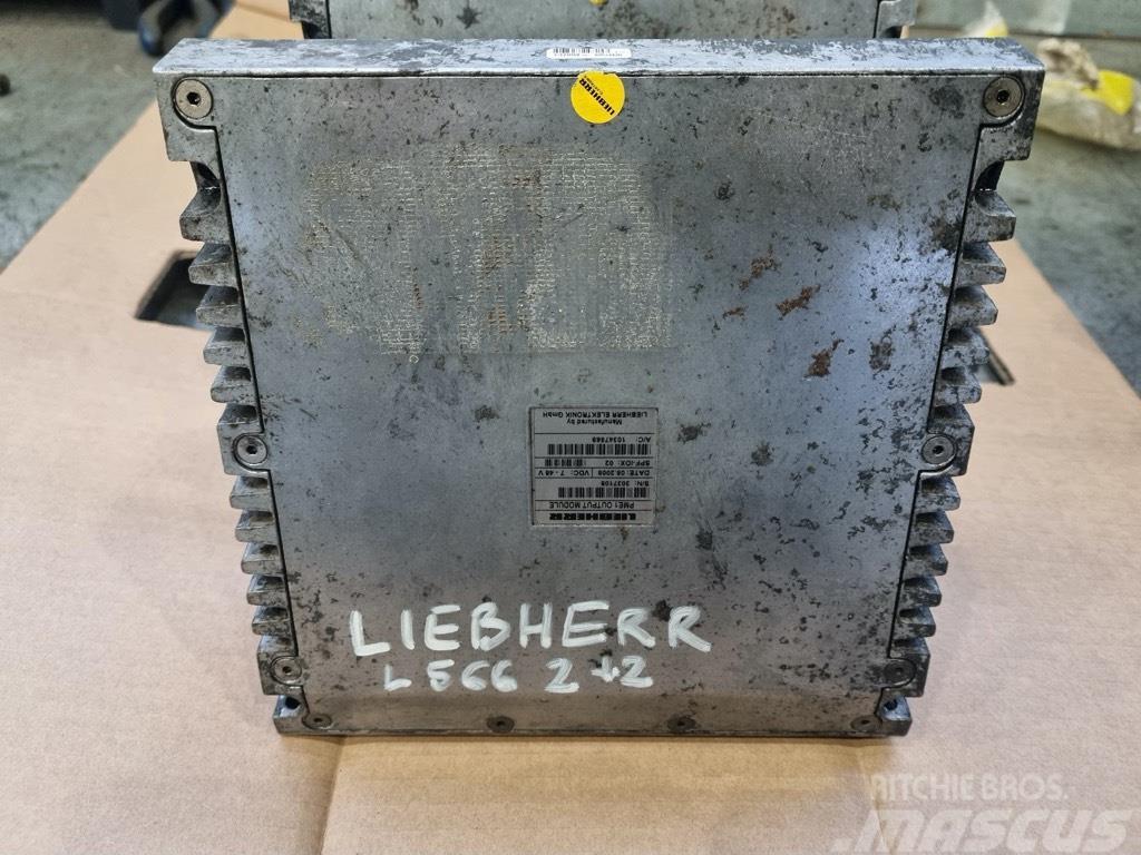 Liebherr L 566 INPUT BODULE COMPLET Electrónicos