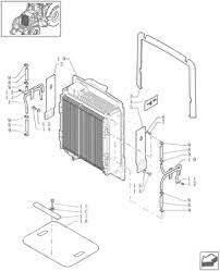 New Holland - Furtun radiator - 84329358 Radiadores