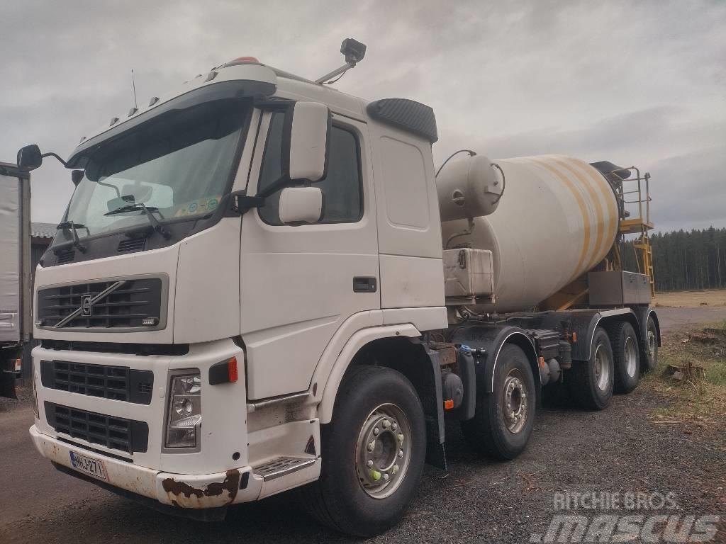 Volvo FM13 10*4 betoniauto, ränni 9m Camiones hormigonera