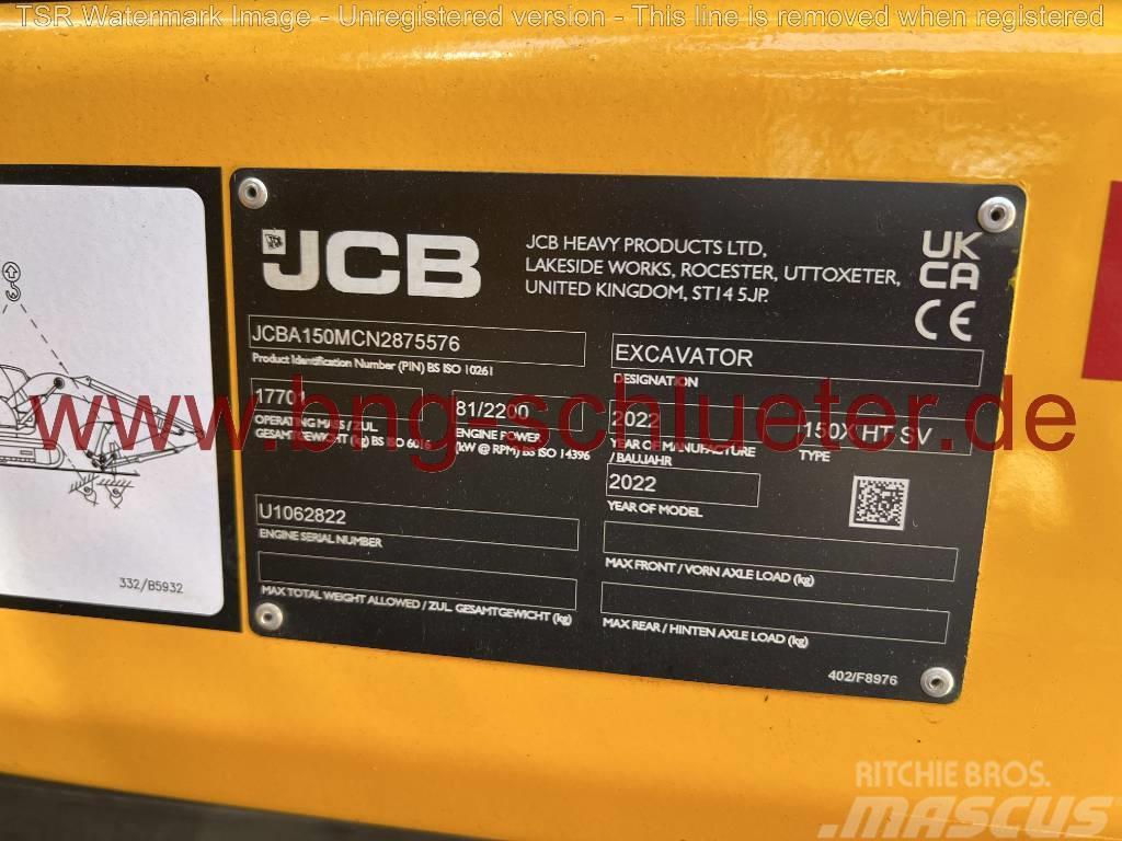 JCB 150X MOORUMBAU -Vorführer- Excavadoras de cadenas