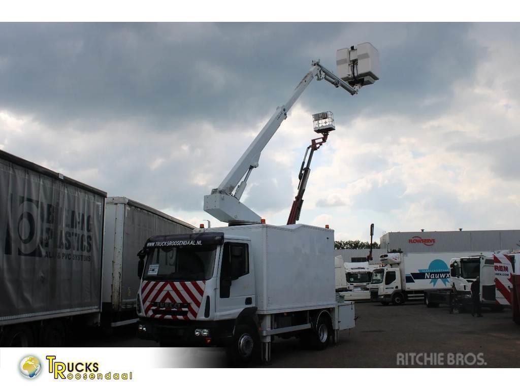 Iveco Eurocargo 120el18 + comet 15 meter + euro 5 Plataformas sobre camión