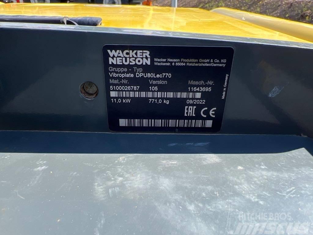 Wacker Neuson DPU80Lec770 Plate compactors