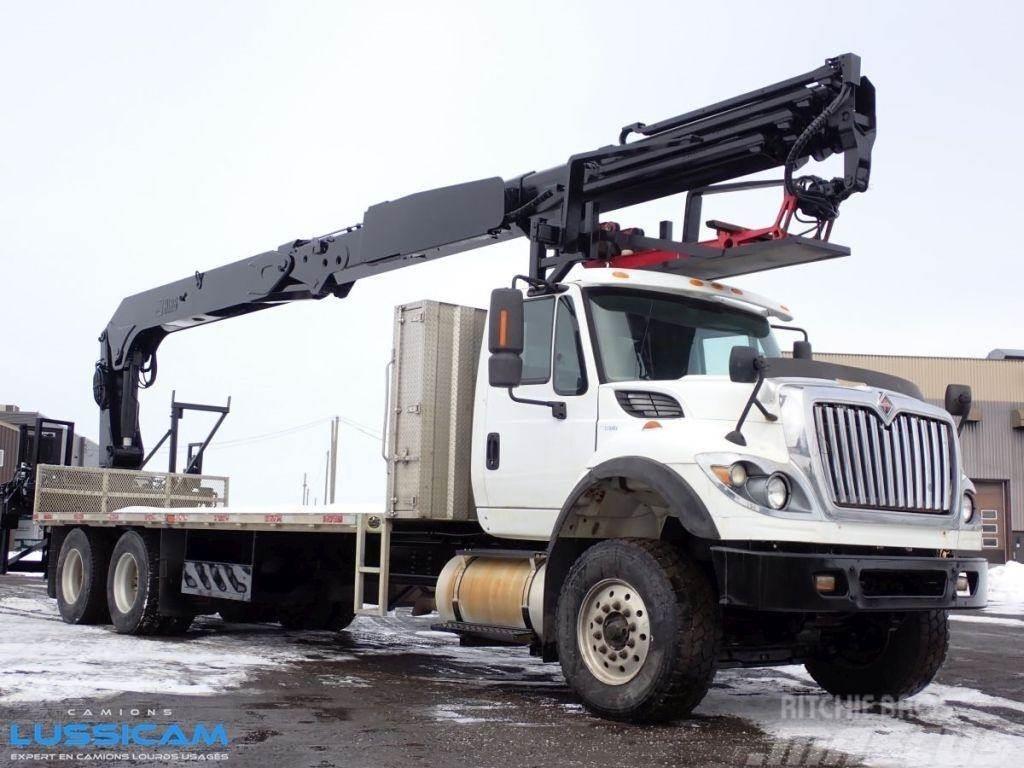 International WORKSTAR 7500 Crane trucks