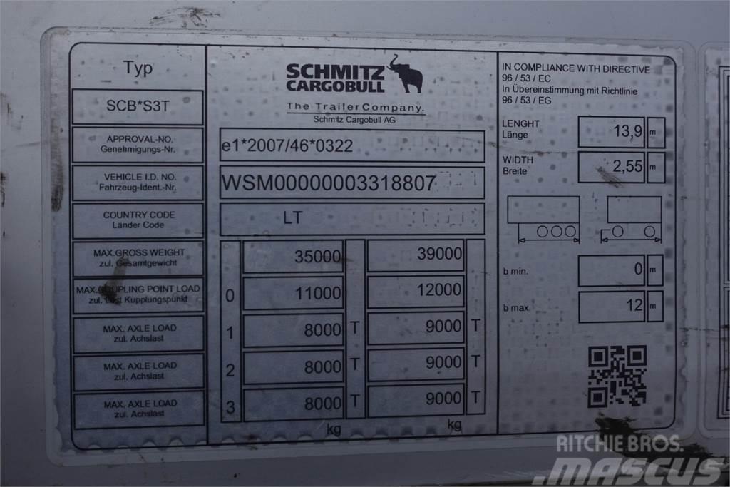 Schmitz Cargobull SCS24 Standart Curtainsider Varios, ARM, ALU, LR Caja de lona