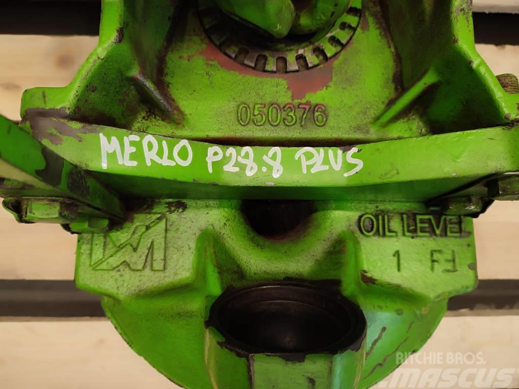 Merlo P 28.8Plus Complete reduction gear 050376 045567 Ejes