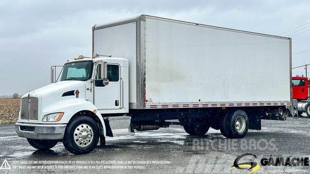 Kenworth T370 TRUCK DRY BOX VAN WITH TAILGATE Tractor Units