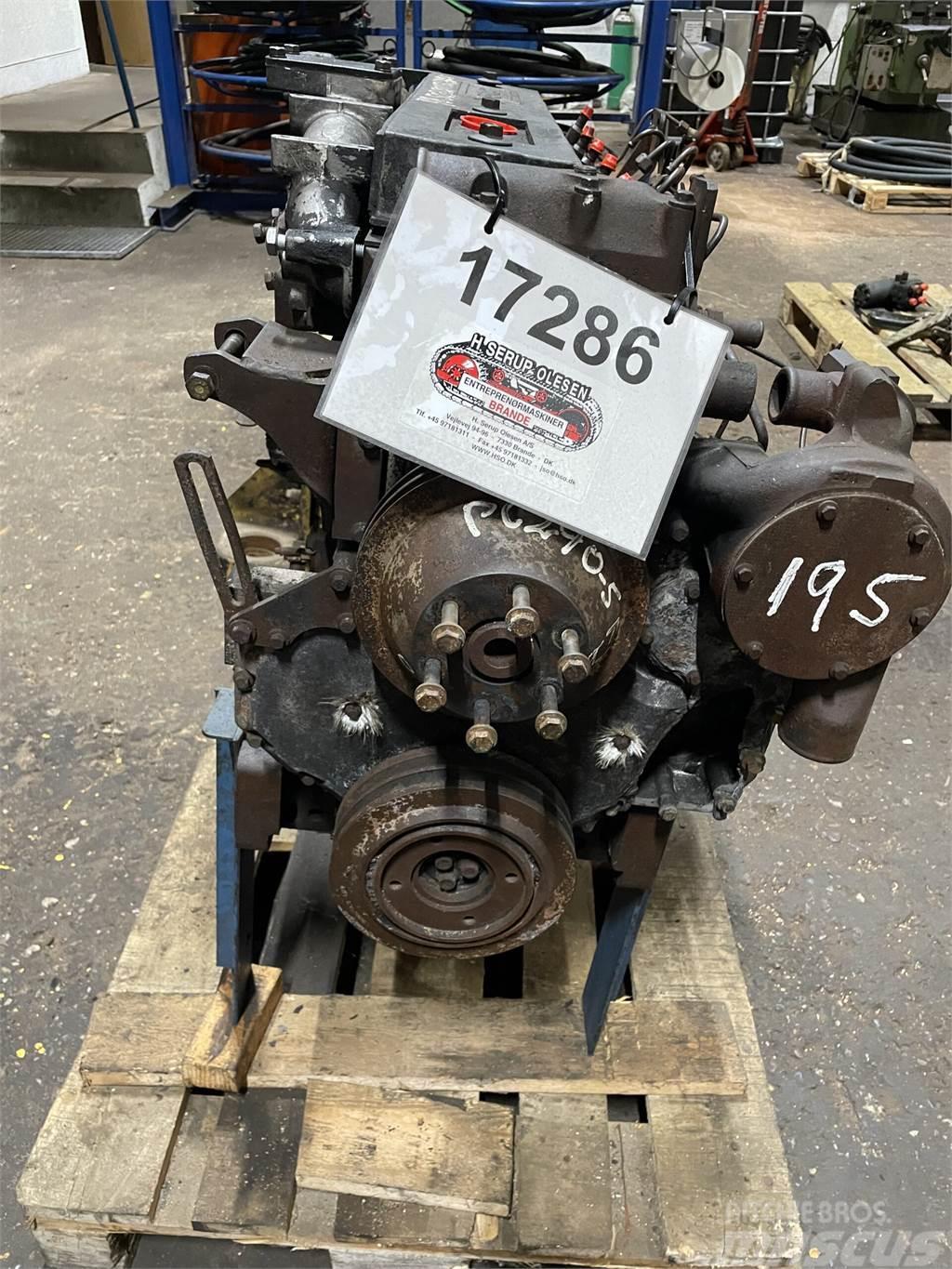 Perkins 1006 motor, brandskadet Engines