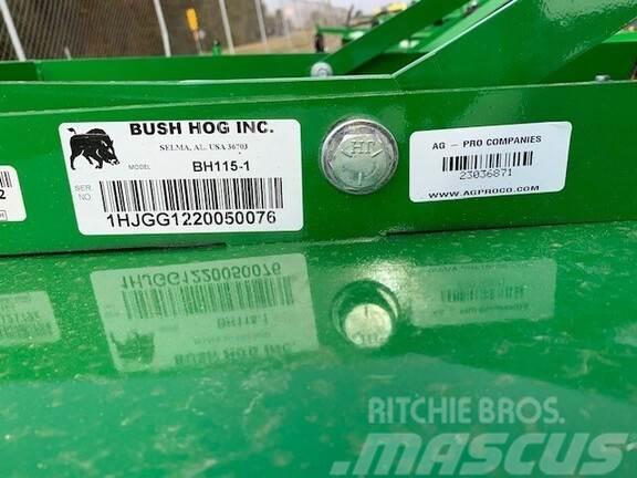 Bush Hog BH115 Desmenuzadoras, cortadoras y desenrolladoras de pacas