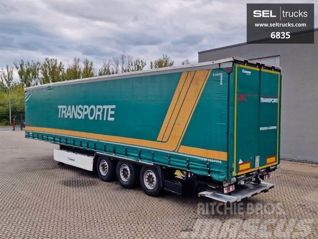 Krone SD / Hubdach / EDSCHA / Ladebordwand / Liftachse Curtainsider semi-trailers