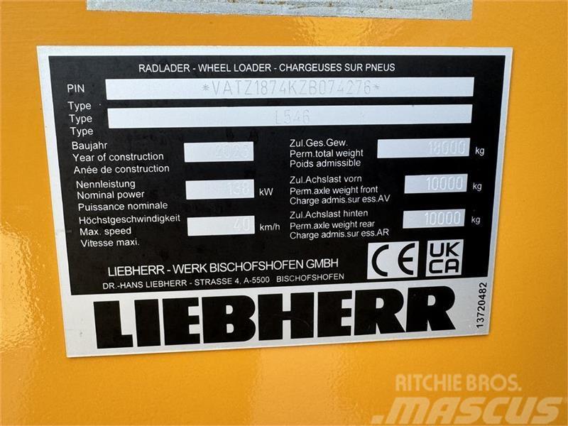 Liebherr L546 G8 KUN 725 TIMER OG LANG BOM! Wheel loaders