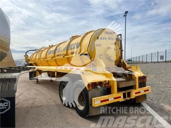 Dragon 130 BBL WATER TANKER WITH PUMP, NON-CODE, SPRING R Tanker semi-trailers