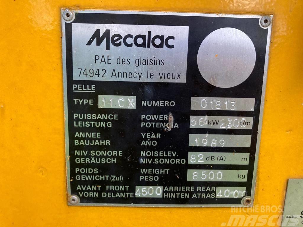 Mecalac 11 C X Wheeled excavators
