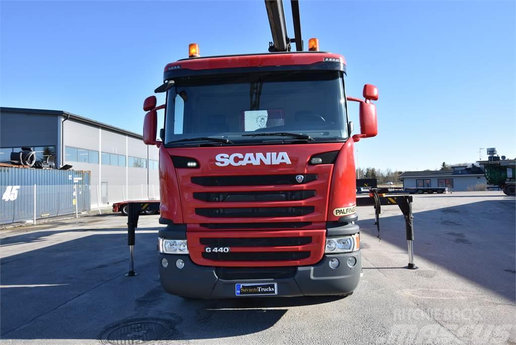 Scania G440 8X4 Crane trucks
