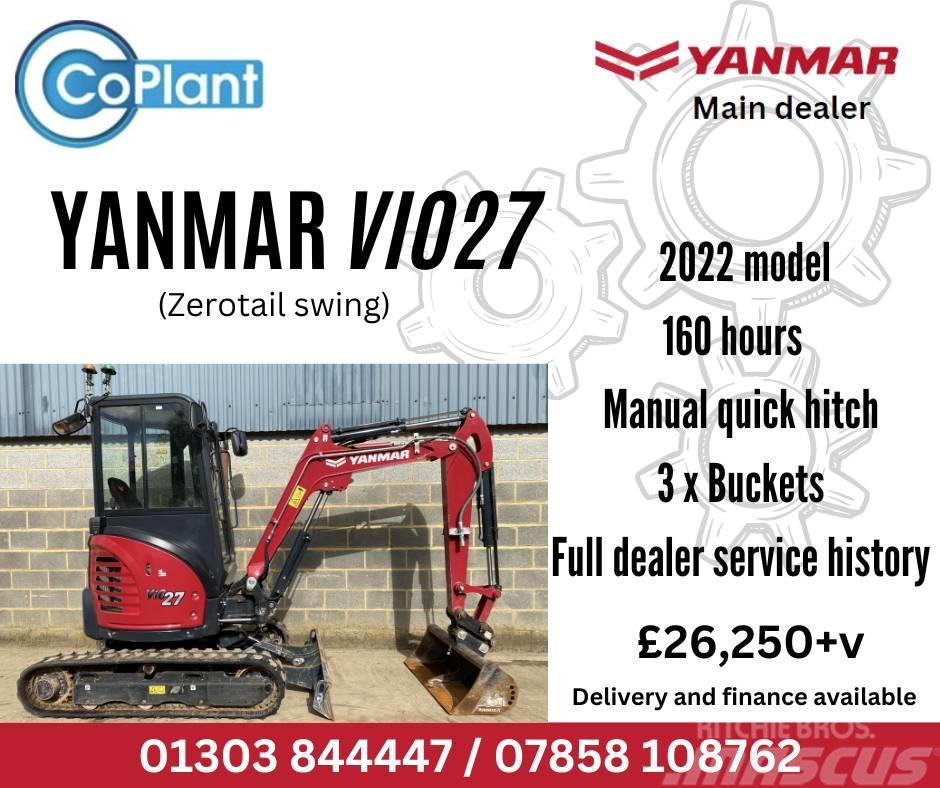 Yanmar Vio 27 Mini excavators < 7t (Mini diggers)