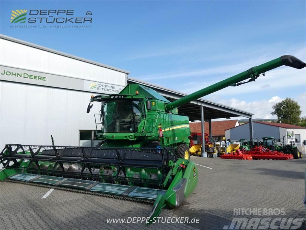 John Deere T660 LL + 625 PremiumFlow + SWW Combine harvesters