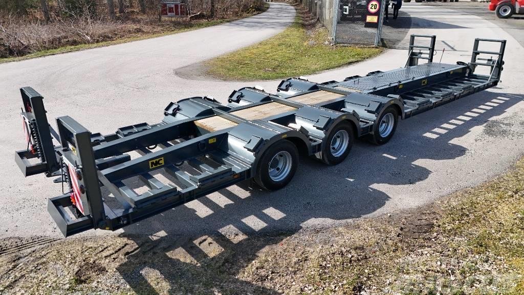 NC 3-axlad Traktordragen Skogsagri Low loaders