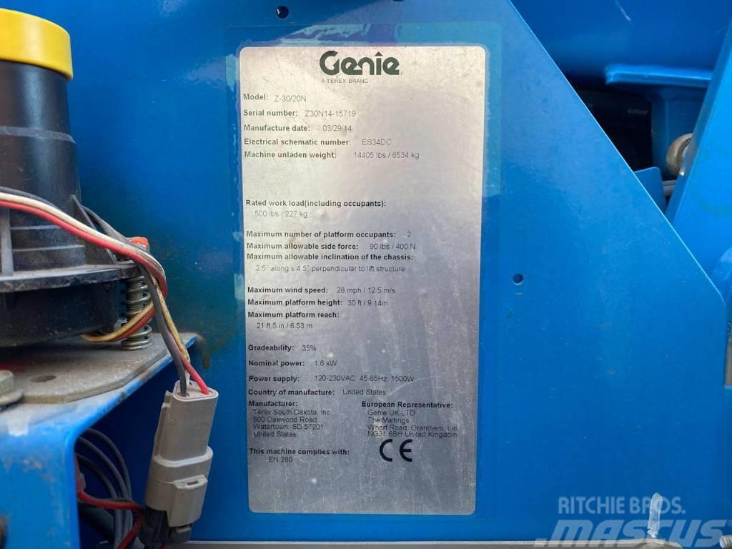 Genie Z 30/20 N Articulated boom lifts