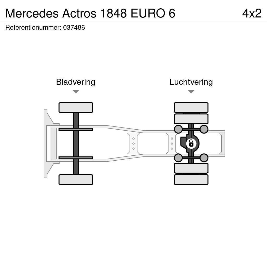 Mercedes-Benz Actros 1848 EURO 6 Tractor Units