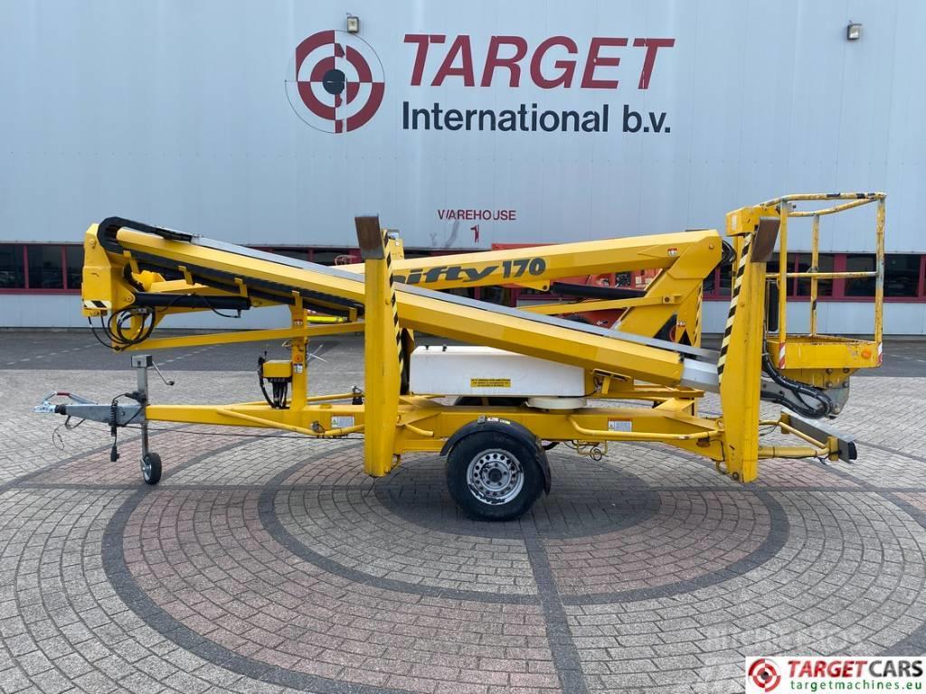 Niftylift 170HE Articulated Electric Towable BoomLift 1710cm Trailer mounted aerial platforms