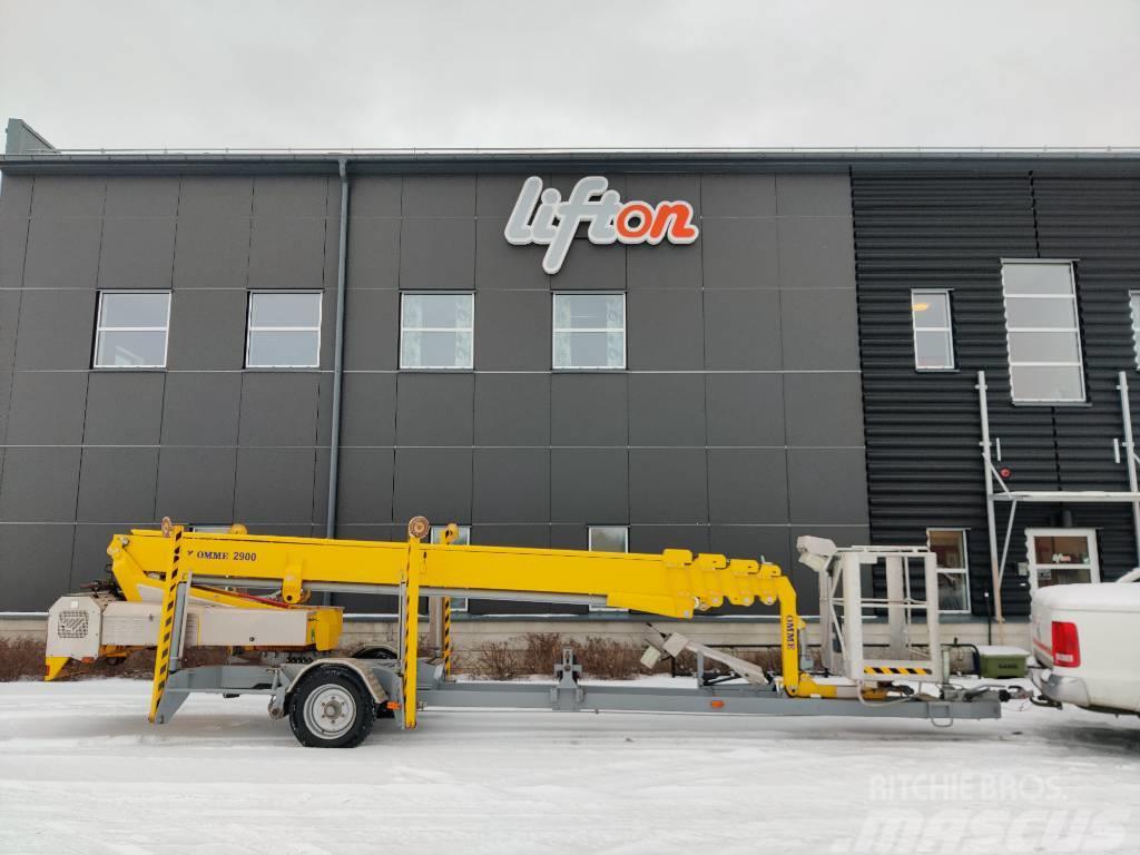 Omme 2900 EBZ Skylift Trailer mounted aerial platforms