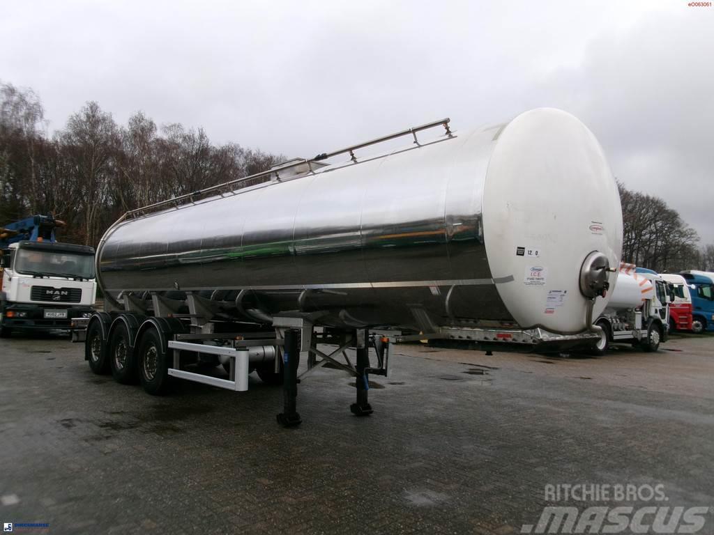 Maisonneuve Food tank inox 30 m3 / 1 comp Tanker semi-trailers