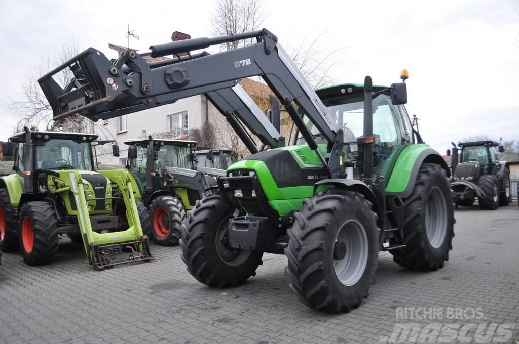 Deutz-Fahr AGROTRON 6160 P + QUICKE Q78 Tractors