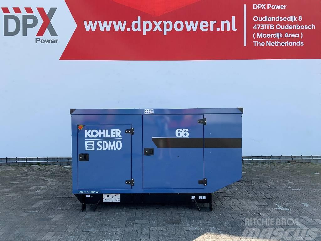 Sdmo J66 - 66 kVA Generator - DPX-17103 Diesel Generators