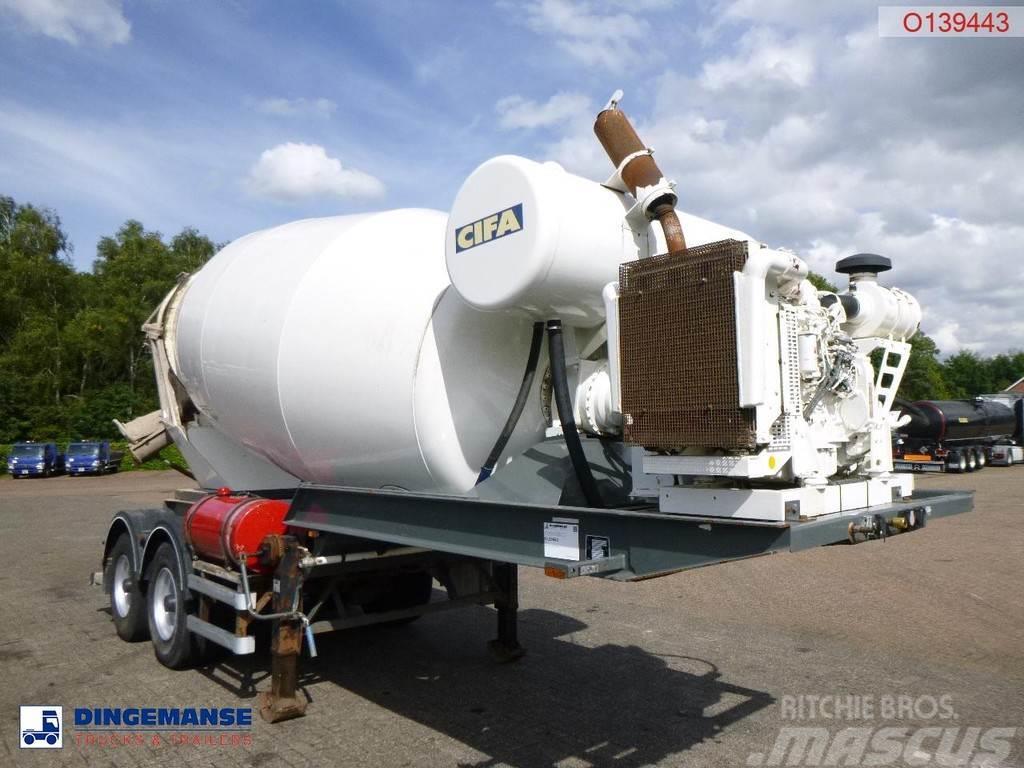 MOL Cifa mixer trailer 12 m3 Concrete trucks