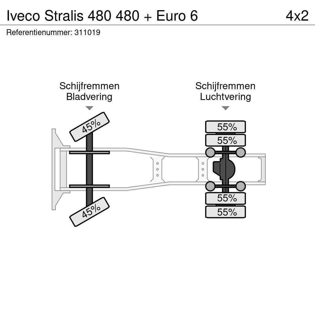 Iveco Stralis 480 480 + Euro 6 Tractor Units