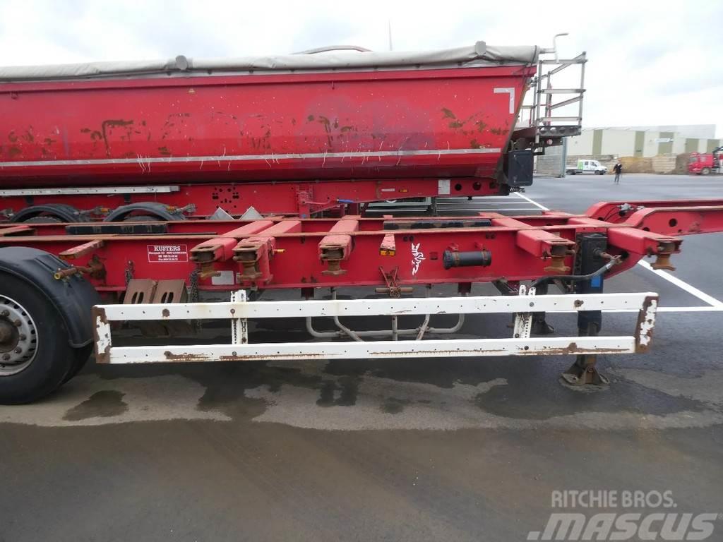 Krone SD27EL HIGHCUBE 20-30-40-45 FT Containerframe semi-trailers