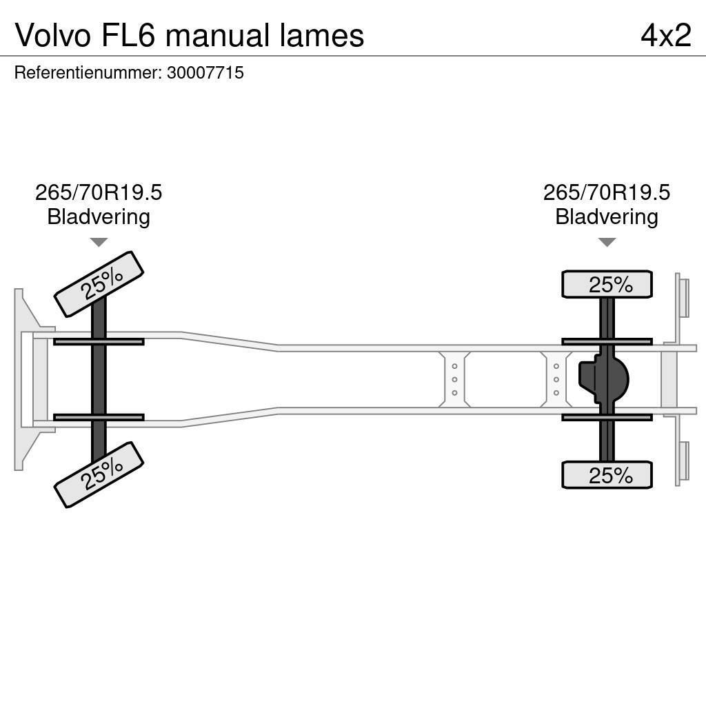 Volvo FL6 manual lames Chassis Cab trucks