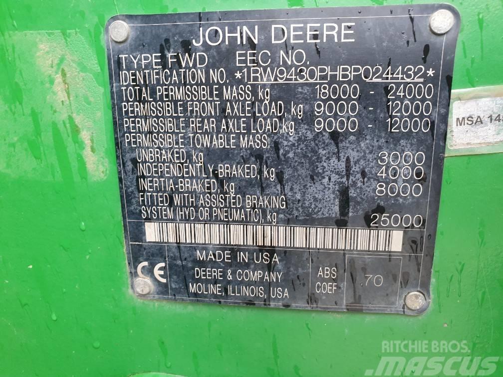 John Deere 9430 Tractors