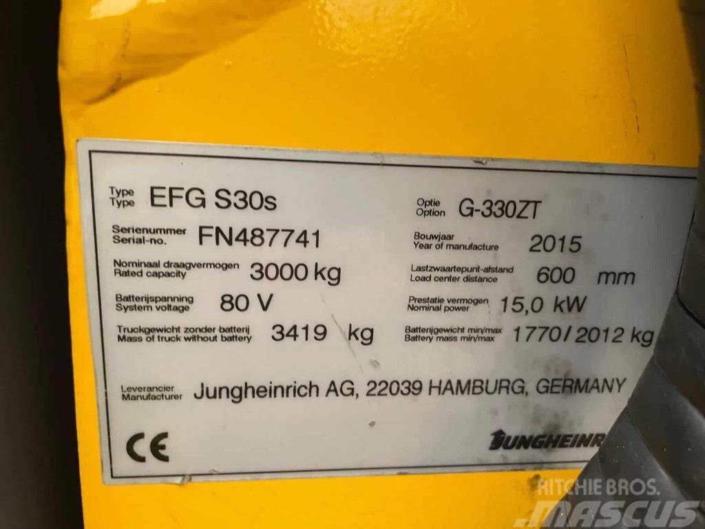 Jungheinrich EFG S30S Electric forklift trucks