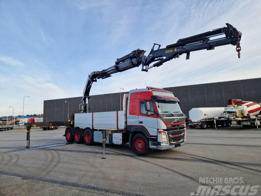 Volvo FMX460 8x4*4 /Palfinger PK53002 SH Flyjib 6 + 4 Crane trucks