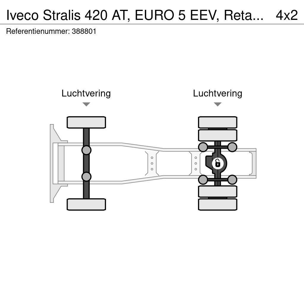 Iveco Stralis 420 AT, EURO 5 EEV, Retarder, Eurolohr,Car Tractor Units