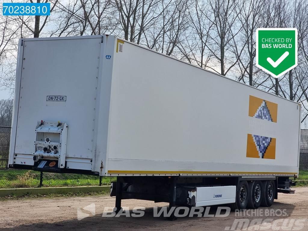 Krone SD 3 axles NL-Trailer 2x liftachse LBW Tailgate Box body semi-trailers