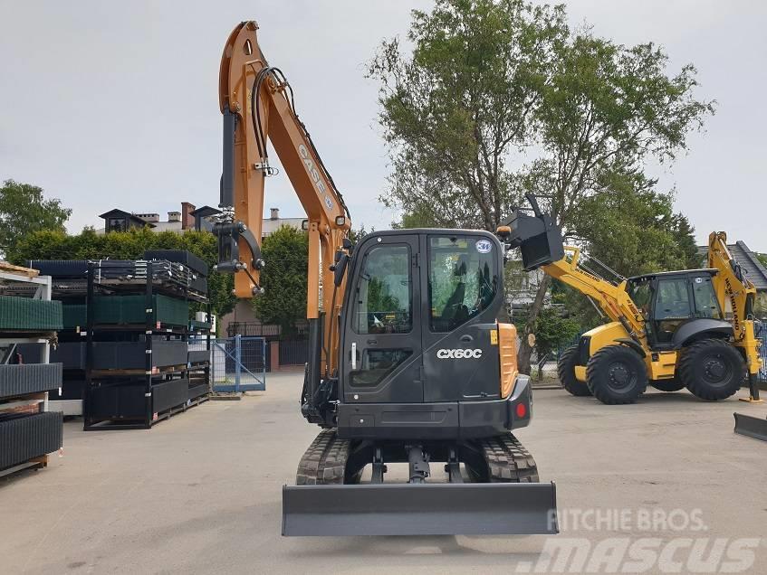 CASE CX 60C (5850 kg)  New 2033 EU MARKET Mini excavators < 7t (Mini diggers)