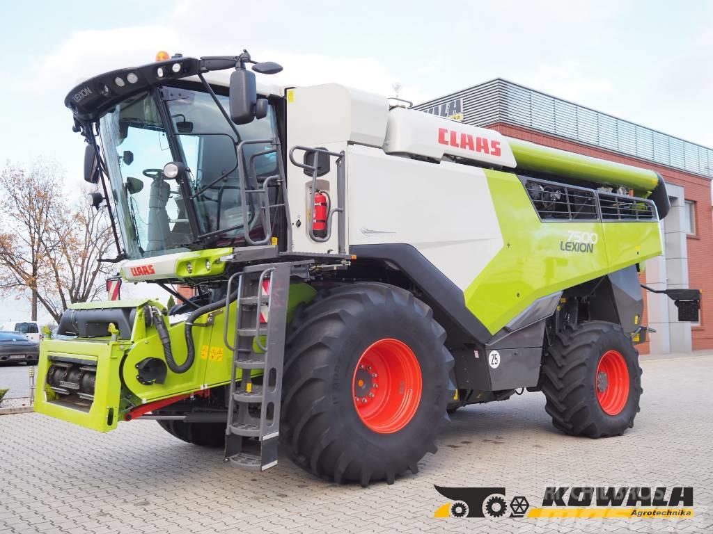 CLAAS Lexion 7500 4WD + V770 Combine harvesters