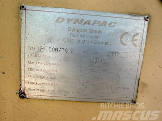 Dynapac PL 500 16S Asphalt pavers