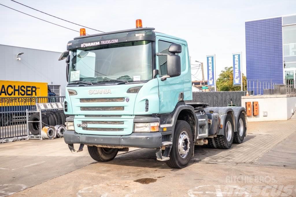 Scania P380+MANUAL+HYDR+LAMES/BLAD Tractor Units