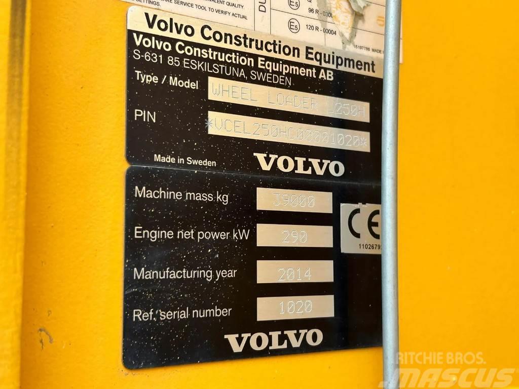 Volvo L250 | L250H | L250 H | BUCKET | AIRCO | BSS | CDC Wheel loaders