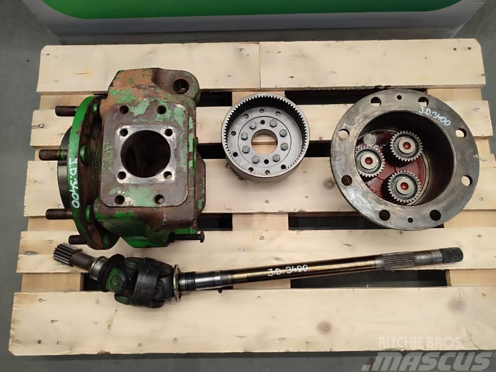 John Deere 3400 Hub reduction gear Hub 4475436070 Axle shaft Chassis and suspension