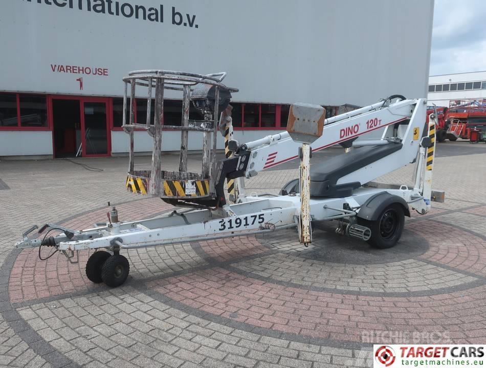 Dino 120T Tow Telescopic Boom Work Lift 1200cm Trailer mounted aerial platforms