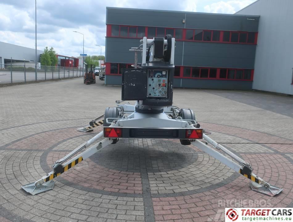 Dino 120T Tow Telescopic Boom Work Lift 1200cm Trailer mounted aerial platforms