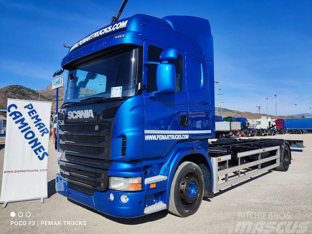 Scania R 400 CHASIS CAJA INTERCAMBIABLE Chassis Cab trucks