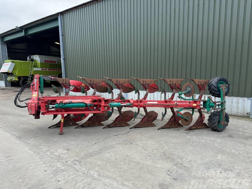 Kverneland LO85 6 Furrow On Land In Furrow Reversible Plough Reversible ploughs
