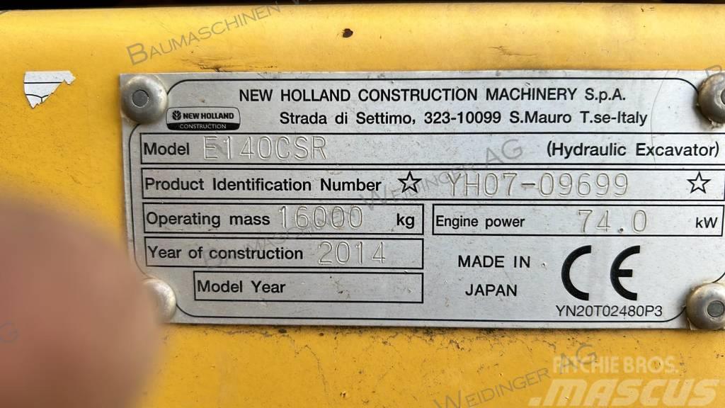 New Holland Kobelco E 140 CSR Crawler excavators