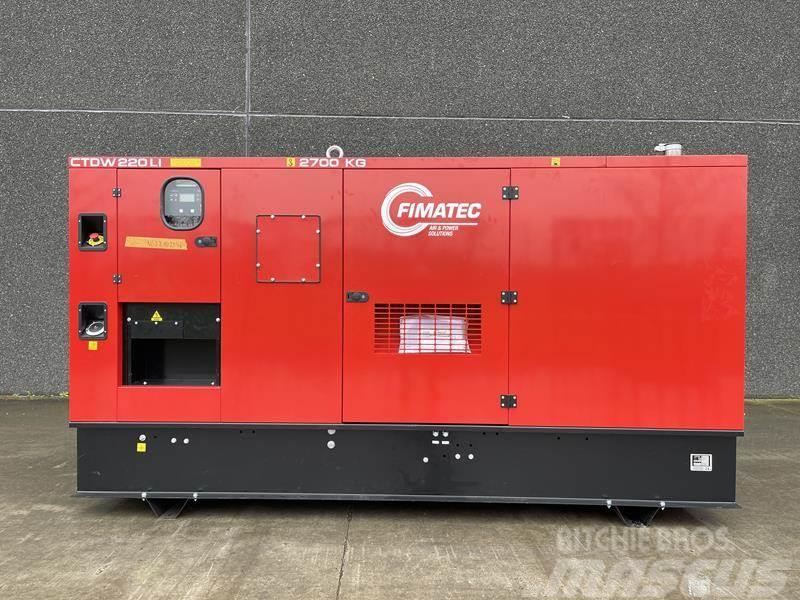  FIMATEC CTDW-220LI SYN Noodaggregaat Diesel Generators