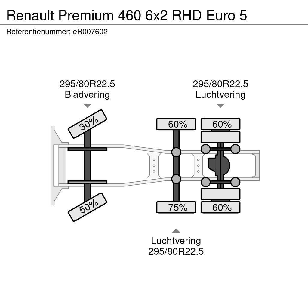Renault Premium 460 6x2 RHD Euro 5 Tractor Units