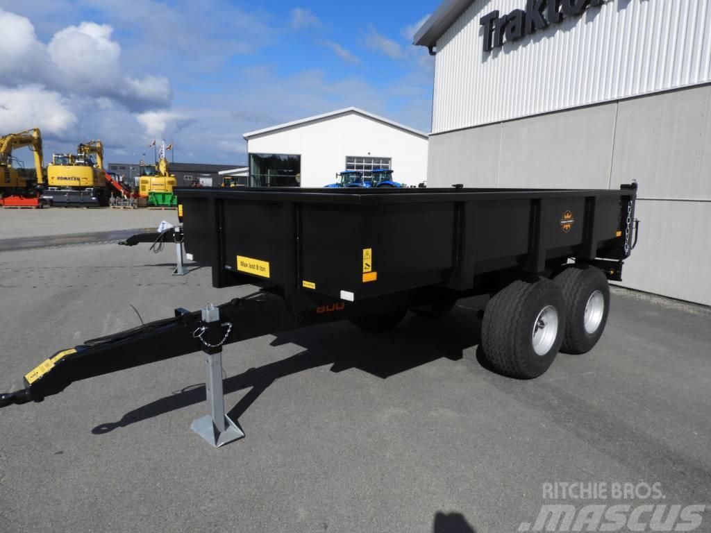 Palmse Trailer D800 Tippvagn " Finns i lager" Tipper trailers